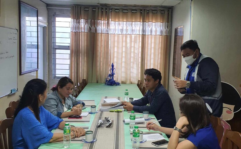 TESDA RX1 Management Team at PNJK Inc. office for Basic Japanese Language Audit